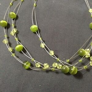 Green Catseye Necklace